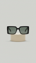 Oversized square frame sunglasses