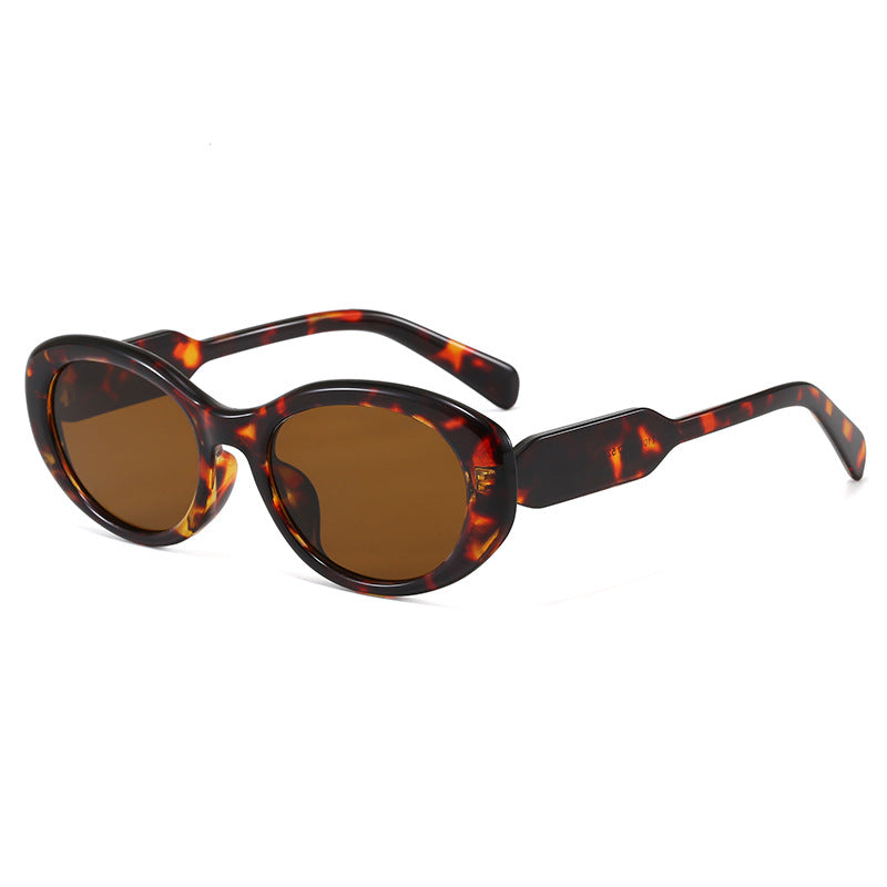 Caelum oval sunglasses in Tortoise Brown