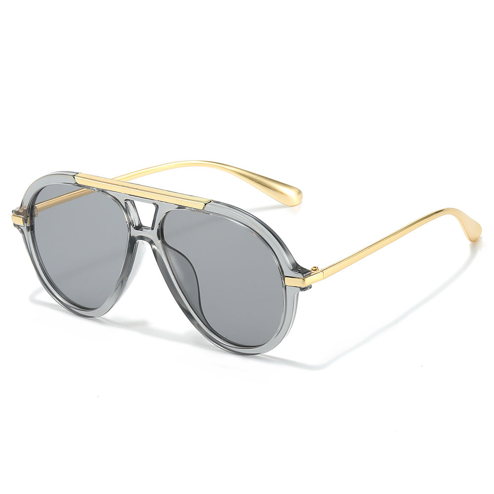 Lux Clear Gray aviator sunglasses product view
