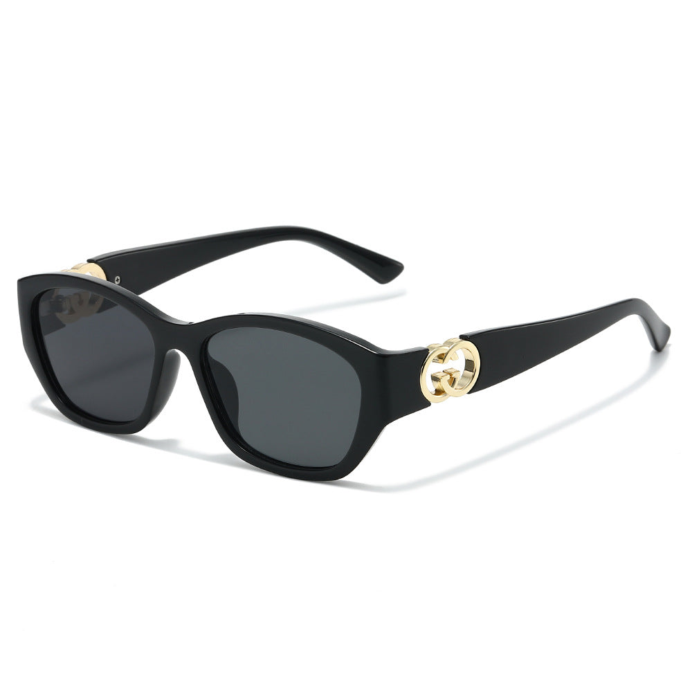 Mirage square sunglasses in Black Smoke