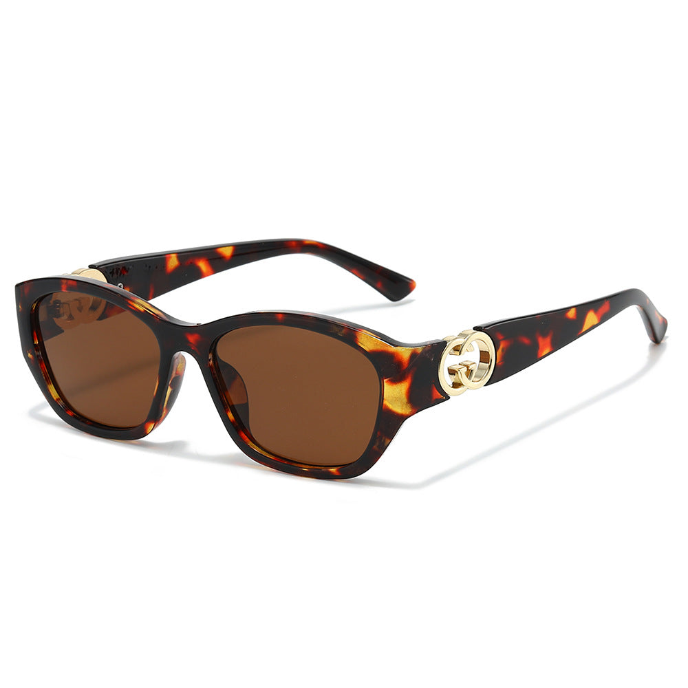 Mirage square sunglasses in Tortoise Brown