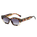 Prism geometric square sunglasses in Colorful Tortoise Smoke