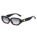 Stellar hexagon sunglasses in Black Pink Gradient