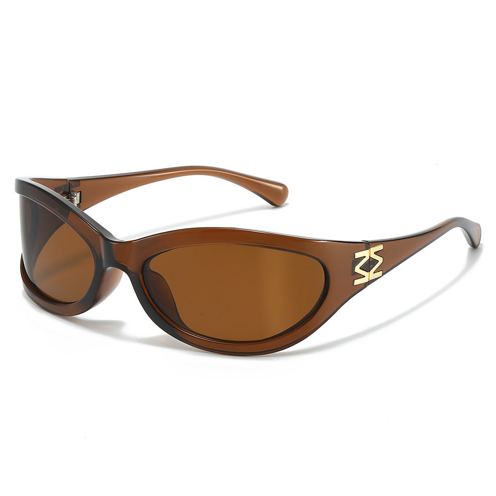 Sterling cat-eye sunglasses in Brown Brown