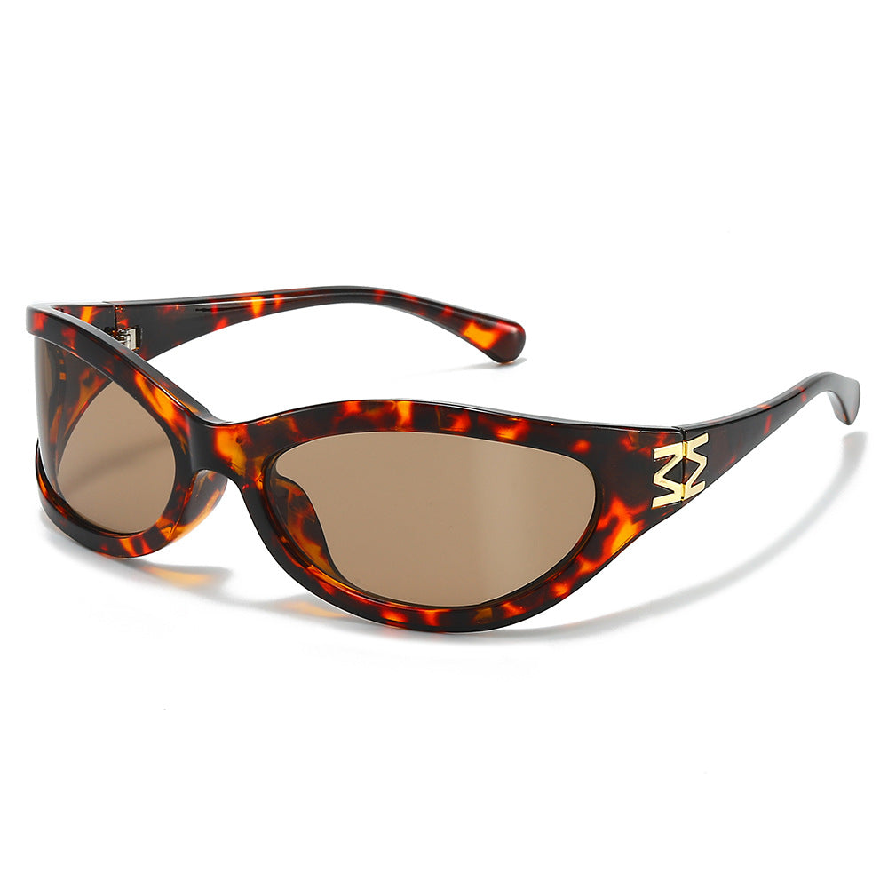 Sterling cat-eye sunglasses in Tortoise Brown