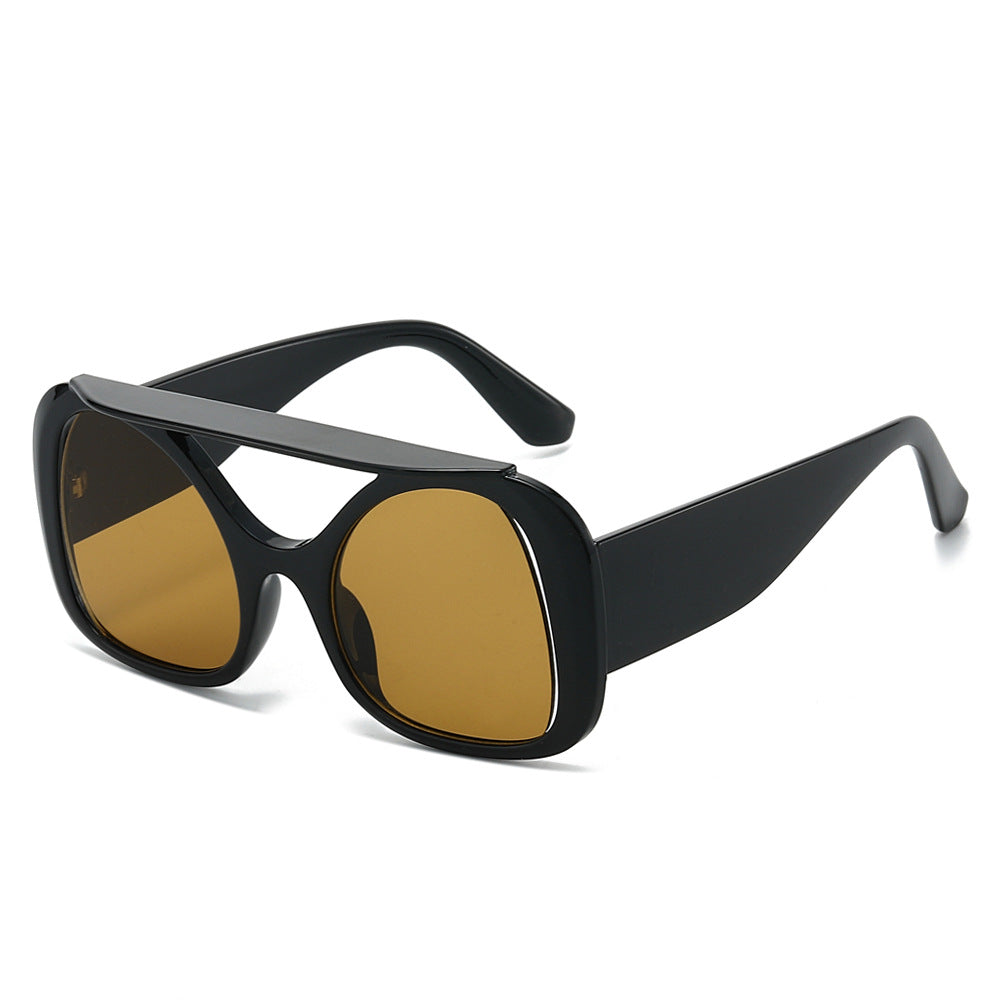 Titan aviator sunglasses in Black Honey