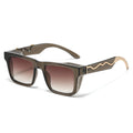 Zero square sunglasses in Taupe Pink